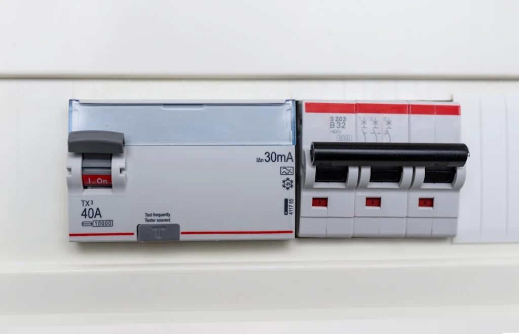 Différentiel sur un tableau électrique